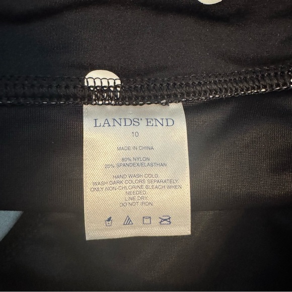 Lands’ End Polka Dot Swim Skirt - Picture 4 of 5